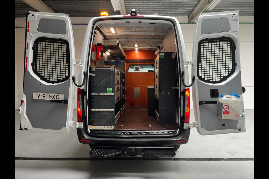 Mercedes-Benz Sprinter Automaat Servicewagen 314 2.2 CDI 140PK L2H2 euro6 BOTT Inrichting, Victron V230, Standkachel RIJKLAARPRIJS