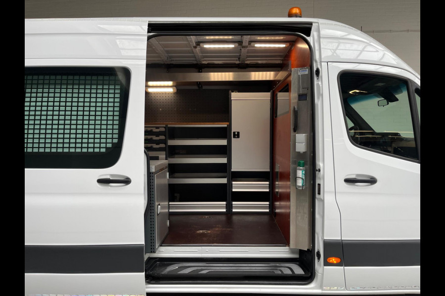 Mercedes-Benz Sprinter Automaat Servicewagen 314 2.2 CDI 140PK L2H2 euro6 BOTT Inrichting, Victron V230, Standkachel RIJKLAARPRIJS