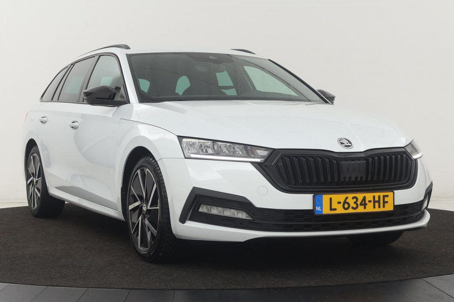 Škoda Octavia 1.0 e-TSI Sport | Carplay | Trekhaak | Sportstoelen | Full LED | Sfeerverlichting | Navigatie | Climate control | Parkeerhulp
