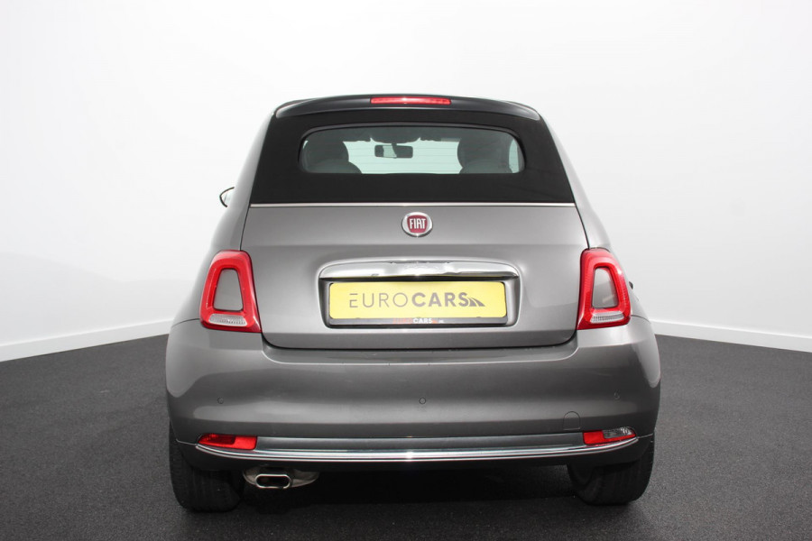Fiat 500C 1.2 Star Lederen bekleding Navigatie Apple Carplay / Android Auto Climate Control Parkeer sensoren Led