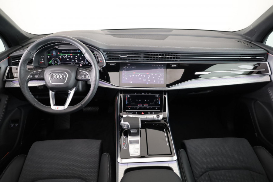 Audi Q7 55 TFSI e quattro Pro Line S 394pk | Panoramadak |  Trekhaak | Bang & Olufsen premium 3d | Head-up Display | Assisentiepakket plus | Ambient Light