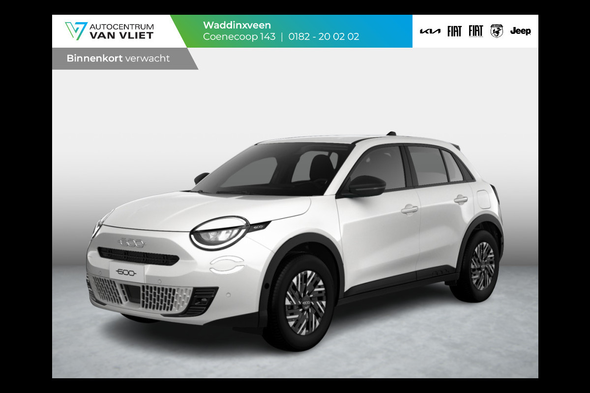 Fiat 600 1.2 Hybrid Urban | Automaat | PDC | Cruise | Airco | Apple Carplay