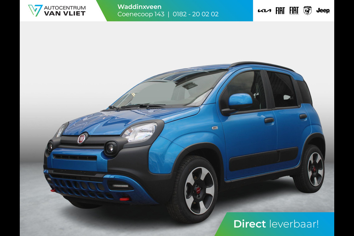 Fiat Panda Hybrid Cross | Airco | Bluetooth Dakrails | LED | PDC | Uit voorraad leverbaar ! Fiat Panda Hybrid Cross | Airco | Bluetooth Dakrails | LED | PDC | Uit voorraad leverbaar !