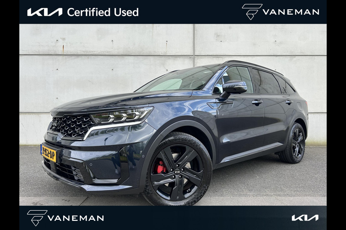 Kia Sorento 1.6 T-GDI Plug-in Hybrid 4WD ExecutiveLine Automaat | Elektrische Trekhaak | 7 Persoons | Panoramadak | BOSE | Leder | HUD | 360 Camera | Navi | 19” Velgen | Stoelkoeling | Key-Less | BSD | Clima | Stuur-/Stoelverwarming | PDC | Cruise | LED | Kia Sorento 1.6 T-GDI Plug-in Hybrid 4WD ExecutiveLine Automaat | Elektrische Trekhaak | 7 Persoons | Panoramadak | BOSE | Leder | HUD | 360 Camera | Navi | 19” Velgen | Stoelkoeling | Key-Less | BSD | Clima | Stuur-/Stoelverwarming | PDC | Cruise | LED |