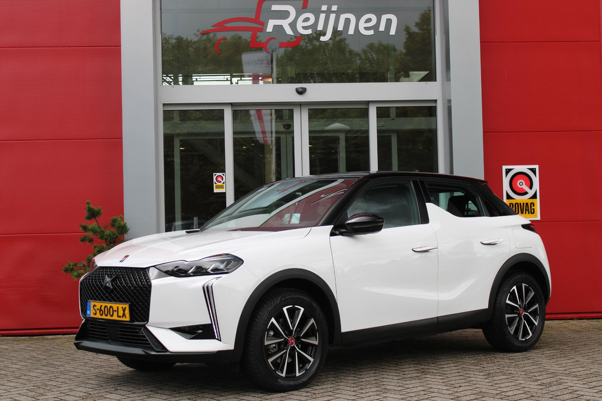 DS DS 3 E-TENSE 54kWh 156PK PERFORMANCE LINE | 3-FASE! | HEAD UP DISPLAY | NAVIGATIE 10" | ALL SEASON BANDEN | 17" LICHTMETALEN VELGEN DUBLIN | CLIMATE CONTROL | PARKEER SENSOREN | APPLE CARPLAY/ANDROID AUTO | LICHTMETALEN VELGEN 17" | LED KOPLAMPEN | DS DS 3 E-TENSE 54kWh 156PK PERFORMANCE LINE | 3-FASE! | HEAD UP DISPLAY | NAVIGATIE 10" | ALL SEASON BANDEN | 17" LICHTMETALEN VELGEN DUBLIN | CLIMATE CONTROL | PARKEER SENSOREN | APPLE CARPLAY/ANDROID AUTO | LICHTMETALEN VELGEN 17" | LED KOPLAMPEN |
