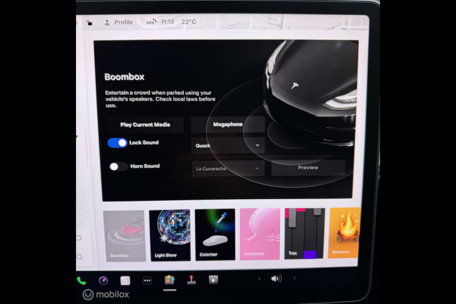 Tesla Model Y RWD BLAUW MiC 60KWH AMD RYZEN MMX PACK