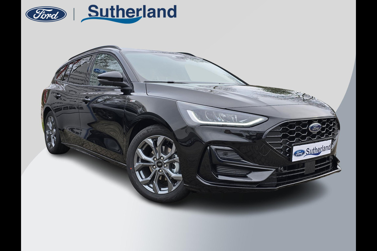 Ford Focus 1.0 EcoBoost Hybrid ST Line Wagon 155pk SCI Automaat | Winter Pack | Agate Black | 12.3 inch personaliseerbare Digital Cockpit | Achteruitrijcamera | Draadloos opladen mobiele telefoon | Ford Keyless Entry Ford Focus 1.0 EcoBoost Hybrid ST Line Wagon 155pk SCI Automaat | Winter Pack | Agate Black | 12.3 inch personaliseerbare Digital Cockpit | Achteruitrijcamera | Draadloos opladen mobiele telefoon | Ford Keyless Entry