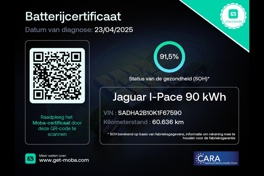 Jaguar I-PACE EV400 S 90 kWh
