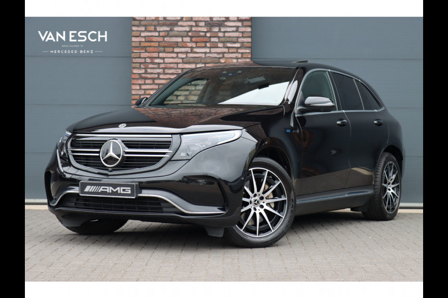 Mercedes-Benz EQC 400 4MATIC AMG Line Premium+ 80 kWh | ex BTW € 34.000,- | Schuifdak | Distronic+ | Memory | Surround Camera | HUD | Leder | Trekhaak | Keyless Go | Augmented Reality | Rijassistentiepakket |
