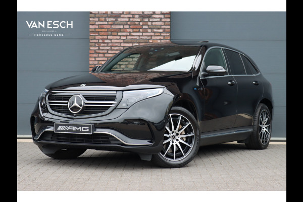 Mercedes-Benz EQC 400 4MATIC AMG Line Premium+ 80 kWh | ex BTW € 34.000,- | Schuifdak | Distronic+ | Memory | Surround Camera | HUD | Leder | Trekhaak | Keyless Go | Augmented Reality | Rijassistentiepakket |