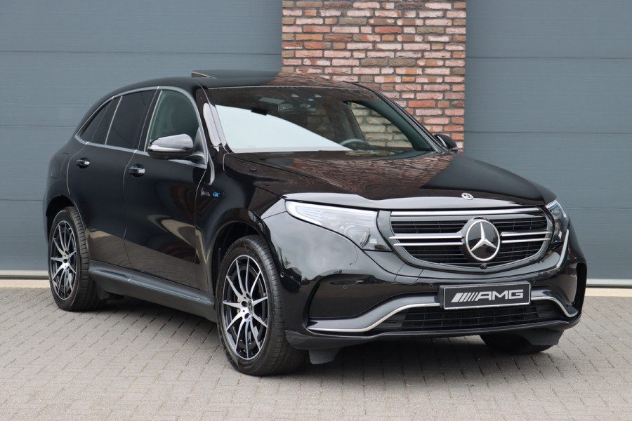 Mercedes-Benz EQC 400 4MATIC AMG Line Premium+ 80 kWh | ex BTW € 34.000,- | Schuifdak | Distronic+ | Memory | Surround Camera | HUD | Leder | Trekhaak | Keyless Go | Augmented Reality | Rijassistentiepakket |