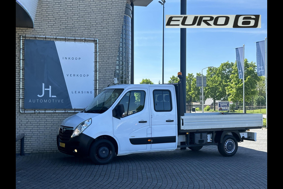Opel Movano 2.3 CDTI BiTurbo L3 DC*A/C*NAVI*HAAK*OPEN LAADBAK* Opel Movano 2.3 CDTI BiTurbo L3 DC*A/C*NAVI*HAAK*OPEN LAADBAK*