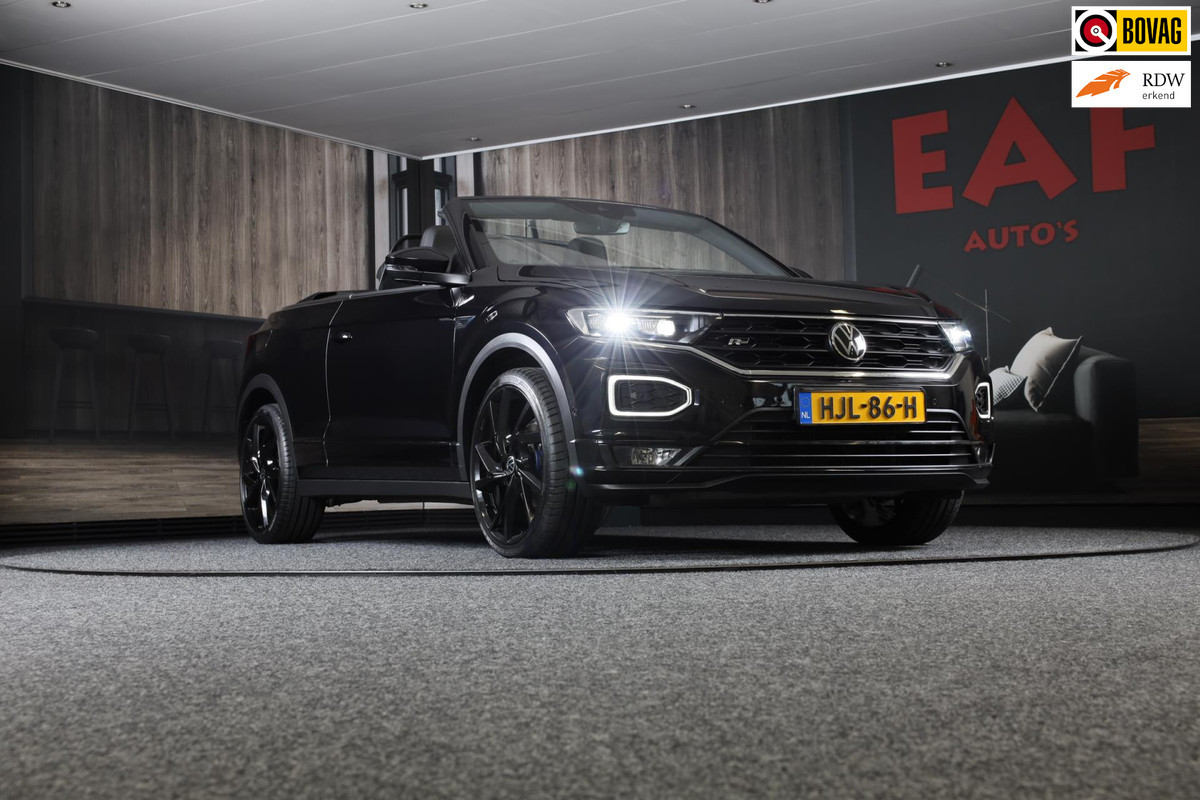 Volkswagen T-Roc Cabrio 1.5 TSI R-Line / AUT / Acc / Digital Cockpit / Lane Assist / Dode Hoek / Leder / Camera / Navi / 20 Inch Volkswagen T-Roc Cabrio 1.5 TSI R-Line / AUT / Acc / Digital Cockpit / Lane Assist / Dode Hoek / Leder / Camera / Navi / 20 Inch