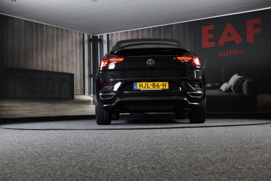 Volkswagen T-Roc Cabrio 1.5 TSI R-Line / AUT / Acc / Digital Cockpit / Lane Assist / Dode Hoek / Leder / Camera / Navi / 20 Inch