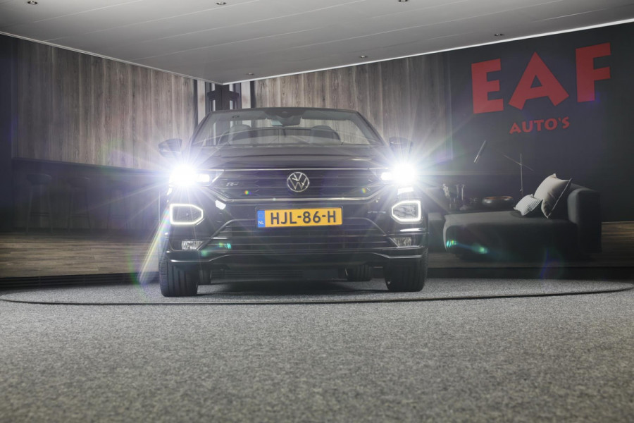 Volkswagen T-Roc Cabrio 1.5 TSI R-Line / AUT / Acc / Digital Cockpit / Lane Assist / Dode Hoek / Leder / Camera / Navi / 20 Inch