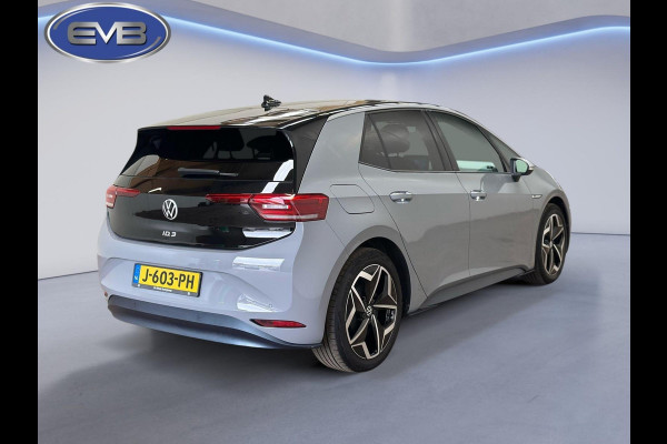 Volkswagen ID.3 First Plus 58 kWh, luxe uitvoering, eerste eigenaar, achteruitrijcamera, Nederlandse auto met nationale auto pas