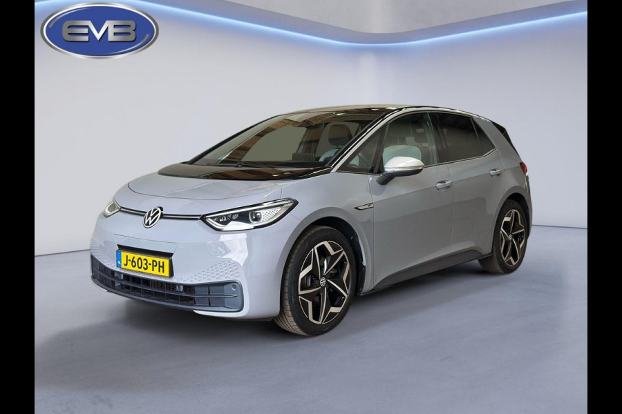 Volkswagen ID.3 First Plus 58 kWh, luxe uitvoering, eerste eigenaar, achteruitrijcamera, Nederlandse auto met nationale auto pas