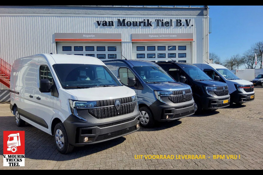 Renault Master IN 2025 BPM VRIJ - 150.35 NEW FWD EURO 6 EL - LAADBAK & LAADKLEP - V-24-KHG