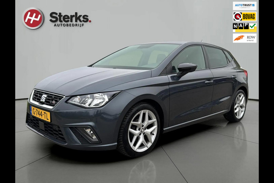Seat Ibiza 1.0 TSI FR CARPLAY CLIMAAT CONTROL 17"LM VELGEN CAMERA PDC NL AUTO
