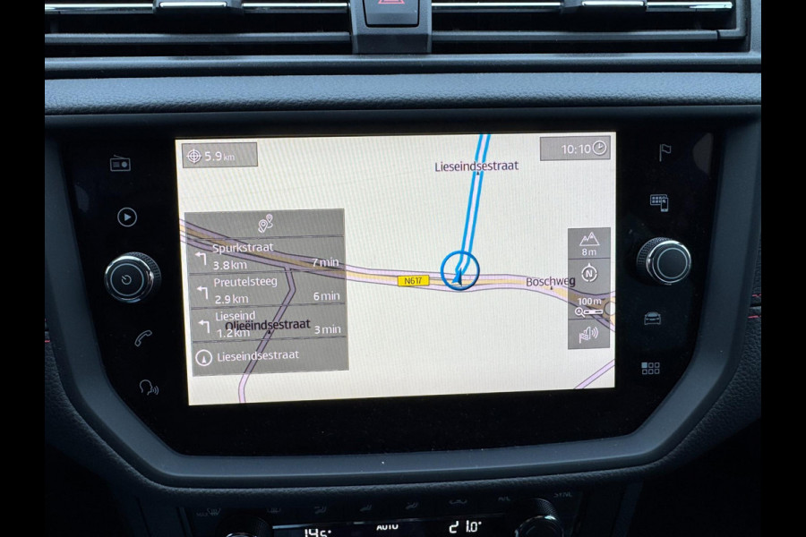 Seat Ibiza 1.0 TSI FR CARPLAY CLIMAAT CONTROL 17"LM VELGEN CAMERA PDC NL AUTO