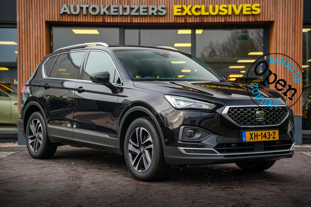Seat Tarraco 1.5 TSI Xcellence 7p. Panodak ACC 360 Camera Stoelverw. Half Leder Keyless Seat Tarraco 1.5 TSI Xcellence 7p. Panodak ACC 360 Camera Stoelverw. Half Leder Keyless