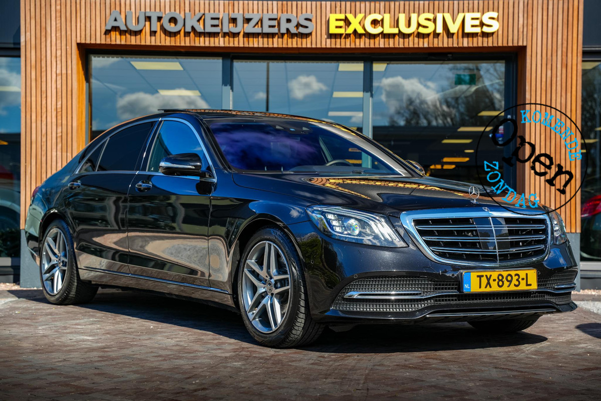 Mercedes-Benz S-Klasse 350d Lang Premium Plus Panodak Burmester Stoelventilatie Memory 360 Camera ACC Mercedes-Benz S-Klasse 350d Lang Premium Plus Panodak Burmester Stoelventilatie Memory 360 Camera ACC