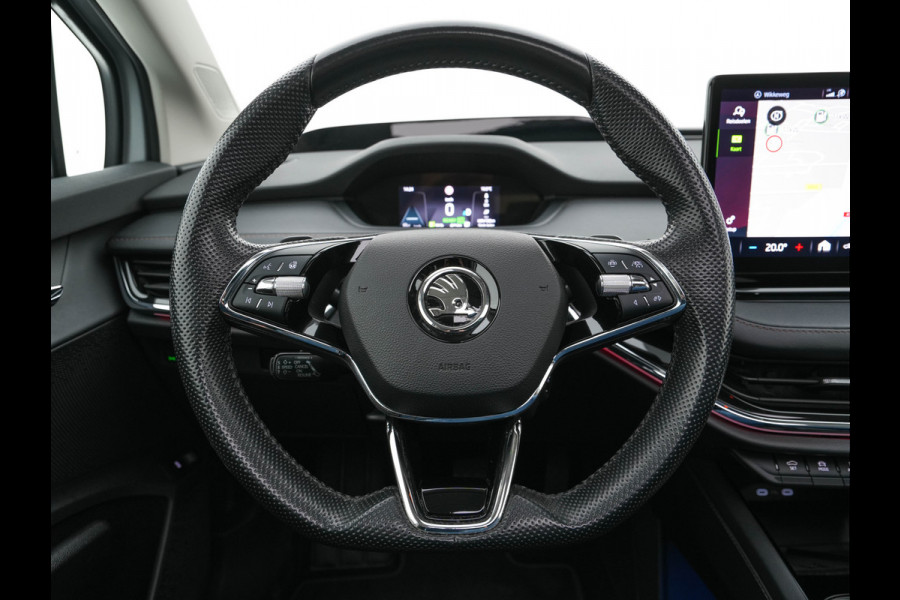 Škoda ENYAQ iV 80 [ 3-Fase ] (INCL-BTW) *PANO | FULL-LEATHER | ADAPT.CRUISE | HEAD-UP | MEMORY-PACK | FULL-LED | DIGI-COCKPIT | BLIND-SPOT | NAVI-FULLMAP | KEYLESS | CAMERA | SPORT-SEATS | KEYLESS | AMBIENT-LIGHT