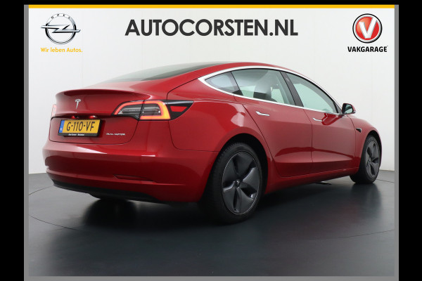 Tesla Model 3 Long Range AWD 75kWh 463PK FSD-Full Self Driving Meegeleverd Pakket Premium Audio 4wd AutoPilot Panoramadak Camera's Leer Adapti Stoel en achterbank verwarming Electr.Stoelen+Memory+Easy-Entry WiFi 1e Eigenaar Org. Nederlandse Auto Garantie op Accu/Motor tot 16-12-2027/192.000km