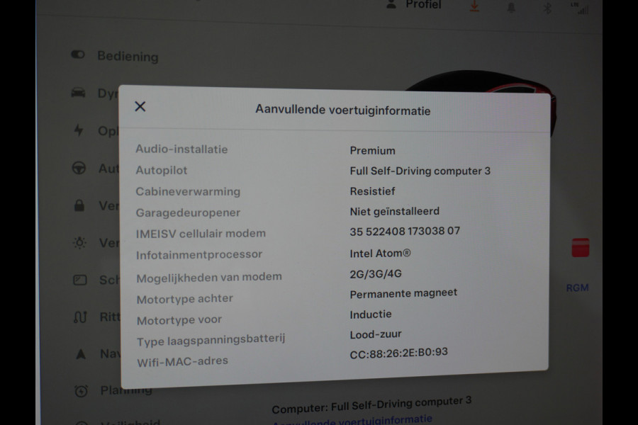 Tesla Model 3 Long Range AWD 75kWh 463PK FSD-Full Self Driving Meegeleverd Pakket Premium Audio 4wd AutoPilot Panoramadak Camera's Leer Adapti Stoel en achterbank verwarming Electr.Stoelen+Memory+Easy-Entry WiFi 1e Eigenaar Org. Nederlandse Auto Garantie op Accu/Motor tot 16-12-2027/192.000km