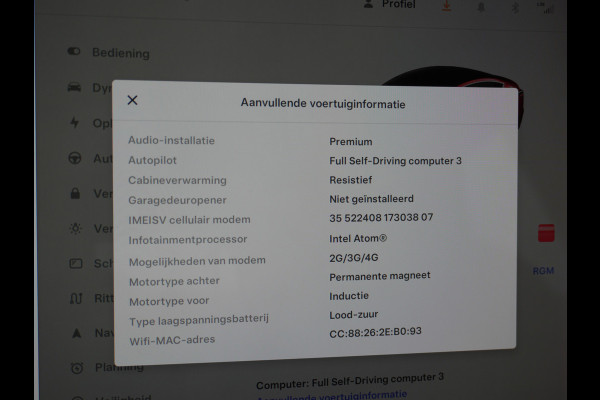 Tesla Model 3 Long Range AWD 75kWh 463PK FSD-Full Self Driving Meegeleverd Pakket Premium Audio 4wd AutoPilot Panoramadak Camera's Leer Adapti Stoel en achterbank verwarming Electr.Stoelen+Memory+Easy-Entry WiFi 1e Eigenaar Org. Nederlandse Auto Garantie op Accu/Motor tot 16-12-2027/192.000km