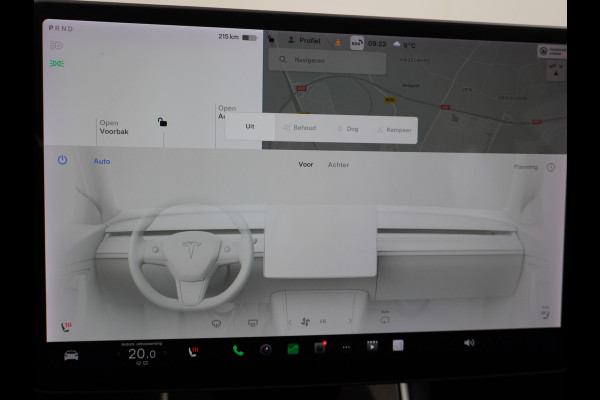 Tesla Model 3 Long Range AWD 75kWh 463PK FSD-Full Self Driving Meegeleverd Pakket Premium Audio 4wd AutoPilot Panoramadak Camera's Leer Adapti Stoel en achterbank verwarming Electr.Stoelen+Memory+Easy-Entry WiFi 1e Eigenaar Org. Nederlandse Auto Garantie op Accu/Motor tot 16-12-2027/192.000km