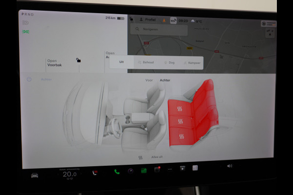 Tesla Model 3 Long Range AWD 75kWh 463PK FSD-Full Self Driving Meegeleverd Pakket Premium Audio 4wd AutoPilot Panoramadak Camera's Leer Adapti Stoel en achterbank verwarming Electr.Stoelen+Memory+Easy-Entry WiFi 1e Eigenaar Org. Nederlandse Auto Garantie op Accu/Motor tot 16-12-2027/192.000km