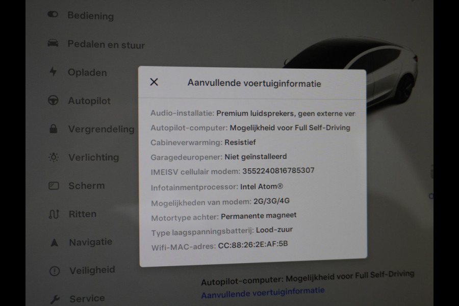 Tesla Model 3 RWD SR+ 60kWh 325PK FSD 3-Computer 18" AutoPilot Leder PanoDak Adaptive-Cruise Lmv Camera's Elektr.-Stuur+Stoelen+Spiegels+Geheu Navi LED Comfortstoelen ACC DAB Voorverwarmen interieur via App Keyless via Telefoonsleutel One-Pedal-Drive Origineel Nederlandse auto tot 11kw laden thuis! Garantie Accu tot 10-12-2027 max 160.000km 1.584kg licht!