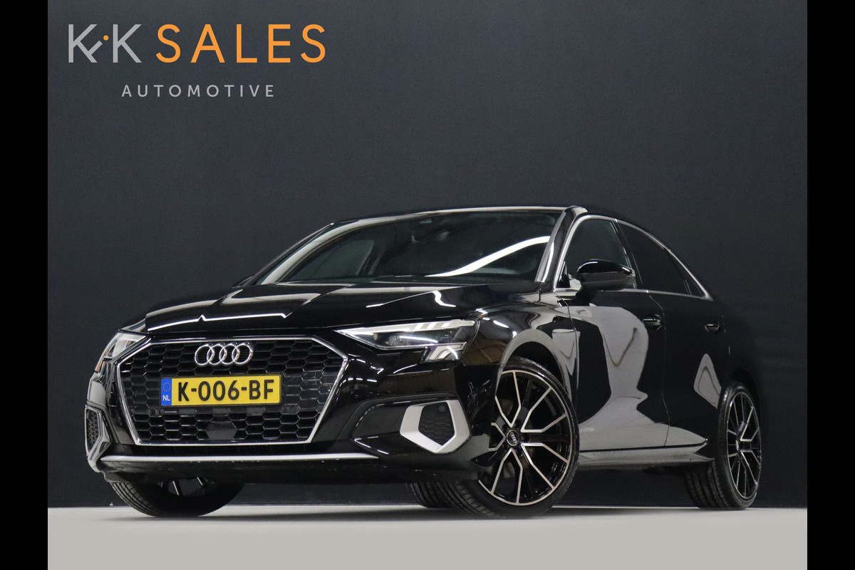 Audi A3 Limousine 35 TFSI Sportline [SPORTSTOELEN, APPLE CARPAY, CRUISE CONTROL, DIGITAL DASH, TREKHAAK, CLIMATE CONTROL, VOL LEDER, FLIPPERS, NAVIGATIE, NIEUWSTAAT]