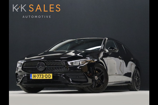 Mercedes-Benz CLA-Klasse Shooting Brake 200 AMG Night [APPLE CARPLAY, CAMERA + SENSOREN, CRUISE CONTROL, SFEERLICHT, KEYLESS, STOELVERWARMING, TREKHAAK, ELEK. ACHTERKLEP, NIEUWSTAAT]