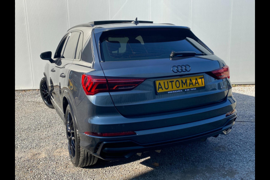 Audi Q3 40 TFSI quattro S Line edition S line Black optic Pano Electr-Trekhaak ACC Keyless go pakket Carplay Draadloos