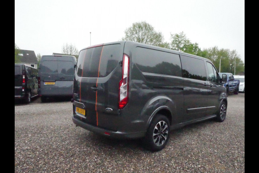 Ford Transit Custom 2.0 TDCI 170PK, L2H1, Sport, Dubbel cabine, Airco