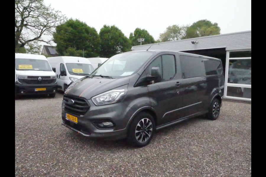 Ford Transit Custom 2.0 TDCI 170PK, L2H1, Sport, Dubbel cabine, Airco