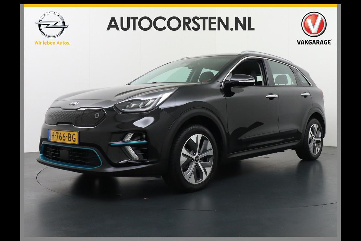 Kia e-Niro 64kWh 204PK Apple Carplay Android Auto Navi Ecc 1/2 Leder Camera Adaptieve Cruise Control Pdc Stoel Verwarming Keyless Led Stuur Verwarming Dodehoek assistent Regen-Lichtsensor Bluetooth Lmv 17" Krachtige en zuinige aandrijflijn met grote accu! €45.000 Nieuwprijs Kia e-Niro 64kWh 204PK Apple Carplay Android Auto Navi Ecc 1/2 Leder Camera Adaptieve Cruise Control Pdc Stoel Verwarming Keyless Led Stuur Verwarming Dodehoek assistent Regen-Lichtsensor Bluetooth Lmv 17" Krachtige en zuinige aandrijflijn met grote accu! €45.000 Nieuwprijs