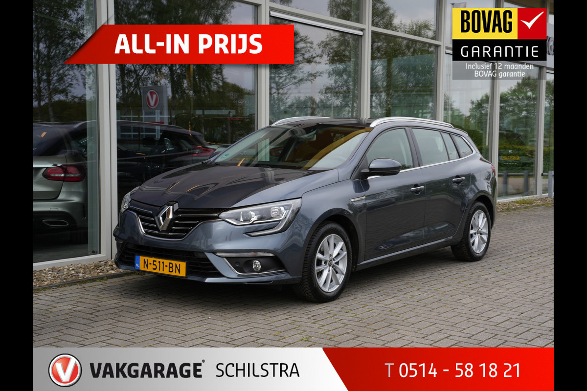 Renault MEGANE Estate 1.3 TCe Limited | Keyless | Groot Navi | Camera | Climate Control | Multi Sense Renault MEGANE Estate 1.3 TCe Limited | Keyless | Groot Navi | Camera | Climate Control | Multi Sense