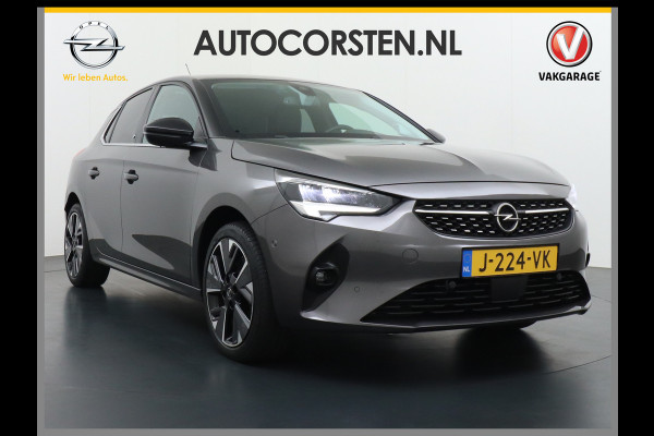 Opel CORSA-E Elegance 50kWh Two-Tone Apple Carplay Android Auto Navi Ecc Adap.Cruise Control 360° Camera Keyless Stoel-Stuurverwarming DAB Led Lmv 17" Verkeersbord detectie Rijstrooksensor Winter-Pakket Parkeer-Pakket Premium-Pakket 100% Dealeronderhouden Origineel Nederlandse Auto Nieuwprijs  €36.045,-