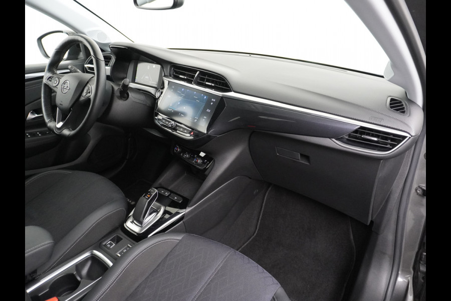 Opel CORSA-E Elegance 50kWh Two-Tone Apple Carplay Android Auto Navi Ecc Adap.Cruise Control 360° Camera Keyless Stoel-Stuurverwarming DAB Led Lmv 17" Verkeersbord detectie Rijstrooksensor Winter-Pakket Parkeer-Pakket Premium-Pakket 100% Dealeronderhouden Origineel Nederlandse Auto Nieuwprijs  €36.045,-