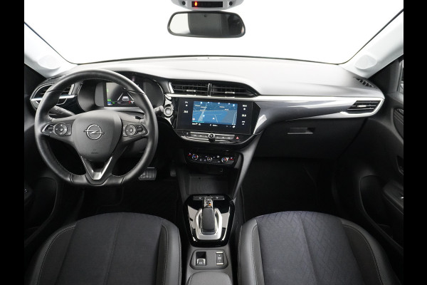 Opel CORSA-E Elegance 50kWh Two-Tone Apple Carplay Android Auto Navi Ecc Adap.Cruise Control 360° Camera Keyless Stoel-Stuurverwarming DAB Led Lmv 17" Verkeersbord detectie Rijstrooksensor Winter-Pakket Parkeer-Pakket Premium-Pakket 100% Dealeronderhouden Origineel Nederlandse Auto Nieuwprijs  €36.045,-