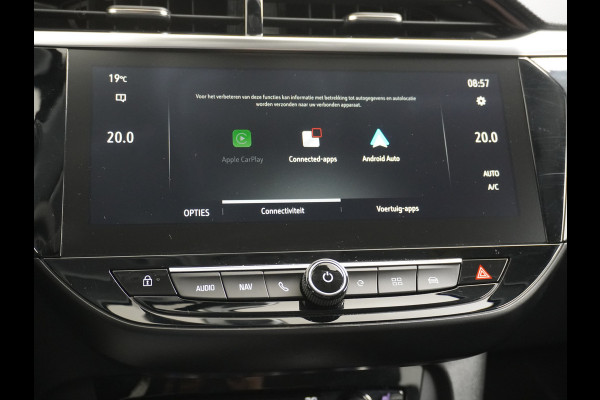 Opel CORSA-E Elegance 50kWh Two-Tone Apple Carplay Android Auto Navi Ecc Adap.Cruise Control 360° Camera Keyless Stoel-Stuurverwarming DAB Led Lmv 17" Verkeersbord detectie Rijstrooksensor Winter-Pakket Parkeer-Pakket Premium-Pakket 100% Dealeronderhouden Origineel Nederlandse Auto Nieuwprijs  €36.045,-