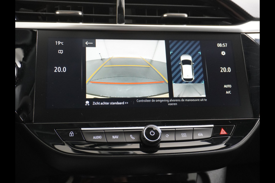 Opel CORSA-E Elegance 50kWh Two-Tone Apple Carplay Android Auto Navi Ecc Adap.Cruise Control 360° Camera Keyless Stoel-Stuurverwarming DAB Led Lmv 17" Verkeersbord detectie Rijstrooksensor Winter-Pakket Parkeer-Pakket Premium-Pakket 100% Dealeronderhouden Origineel Nederlandse Auto Nieuwprijs  €36.045,-