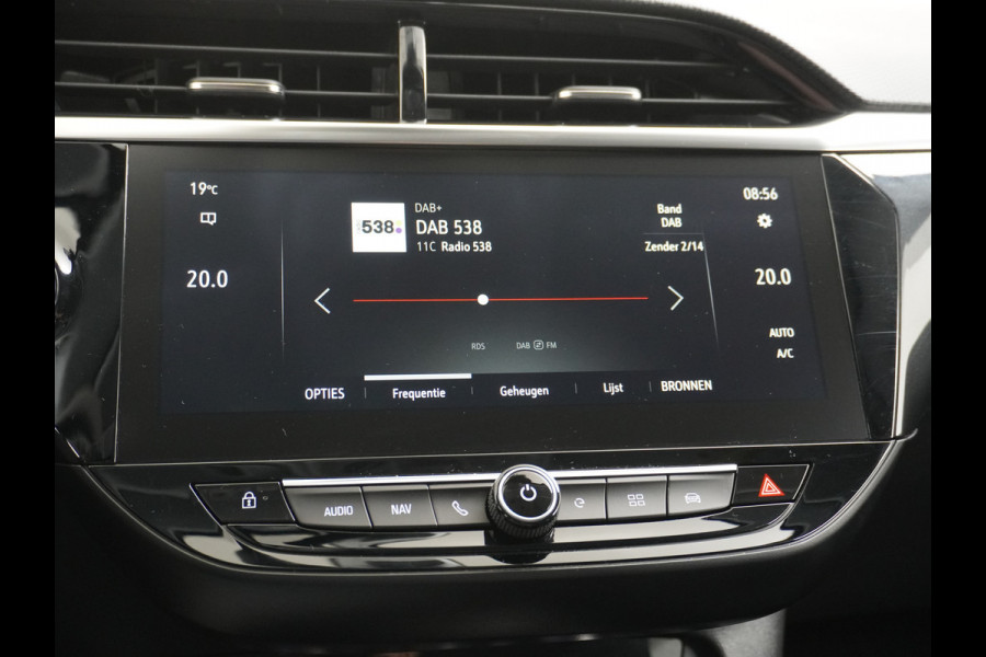Opel CORSA-E Elegance 50kWh Two-Tone Apple Carplay Android Auto Navi Ecc Adap.Cruise Control 360° Camera Keyless Stoel-Stuurverwarming DAB Led Lmv 17" Verkeersbord detectie Rijstrooksensor Winter-Pakket Parkeer-Pakket Premium-Pakket 100% Dealeronderhouden Origineel Nederlandse Auto Nieuwprijs  €36.045,-