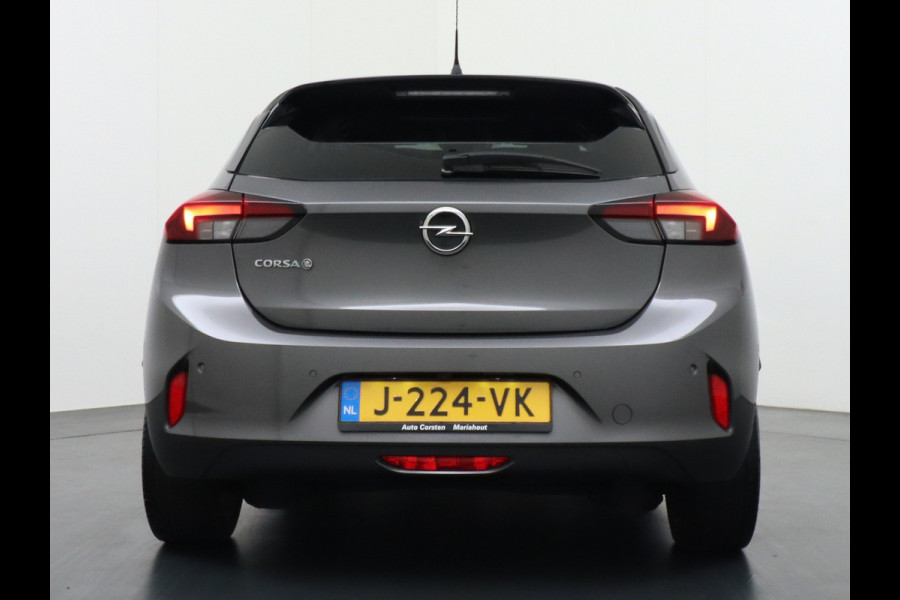 Opel CORSA-E Elegance 50kWh Two-Tone Apple Carplay Android Auto Navi Ecc Adap.Cruise Control 360° Camera Keyless Stoel-Stuurverwarming DAB Led Lmv 17" Verkeersbord detectie Rijstrooksensor Winter-Pakket Parkeer-Pakket Premium-Pakket 100% Dealeronderhouden Origineel Nederlandse Auto Nieuwprijs  €36.045,-