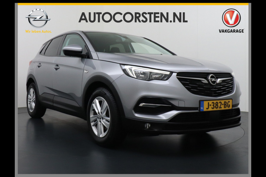 Opel Grandland X T131PK Apple Carplay Android Navi Ecc Pdc Led DAB Lmv 17"Cruise control Licht-Regensensor Business + 1.2 Turbo Bluetooth Rijstrooksensor Verkeersbord detectie EURO 6 AG