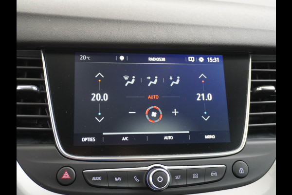 Opel Grandland X T131PK Apple Carplay Android Navi Ecc Pdc Led DAB Lmv 17"Cruise control Licht-Regensensor Business + 1.2 Turbo Bluetooth Rijstrooksensor Verkeersbord detectie EURO 6 AG