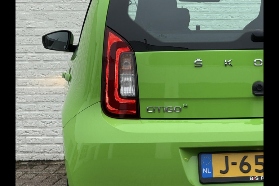 Škoda Citigo e-iV EV Style Cruise Clima Lm velgen Media player Automatische verlichting Nette auto!